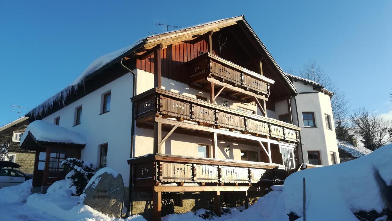 Haus Haidweg - Ferienwohnungen In Haidmuehle Im Dreilaendereck De-Cz-At Экстерьер фото